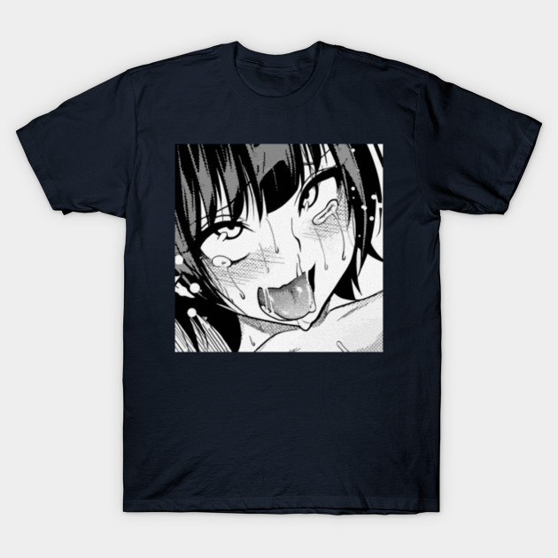 Ahegao Shirt Sexy Face Anime Cosplay Clothes Hentai Manga T Ahegao T Shirt Teepublic 9092